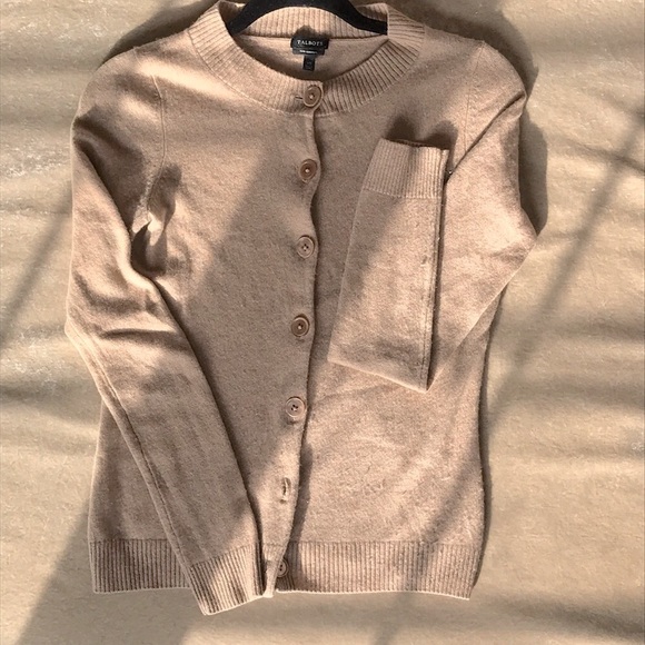 Talbots 100% cashmere cardigan - Picture 1 of 7